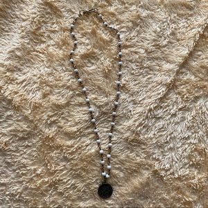 Beaded R&R Coin Necklace